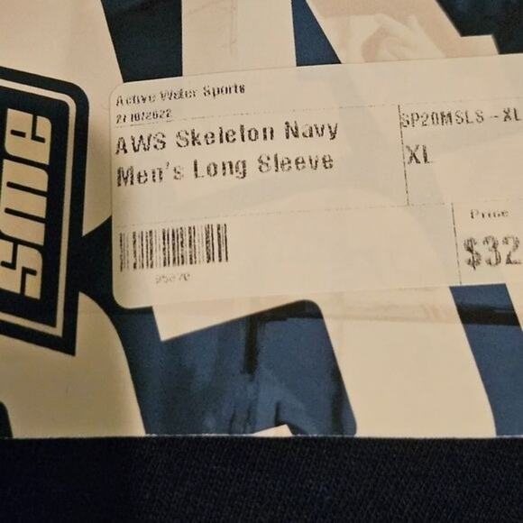 AWS Skeleton Men's long sleeve XL - Picture 7 of 7